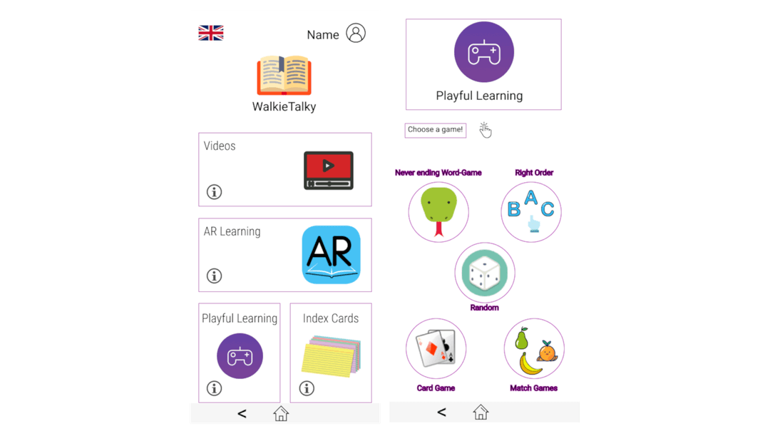 Prototype: Language Learning App